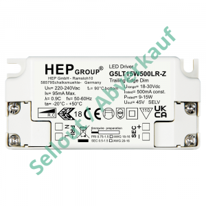 G5LT 15W 500 mA Phase dimmable